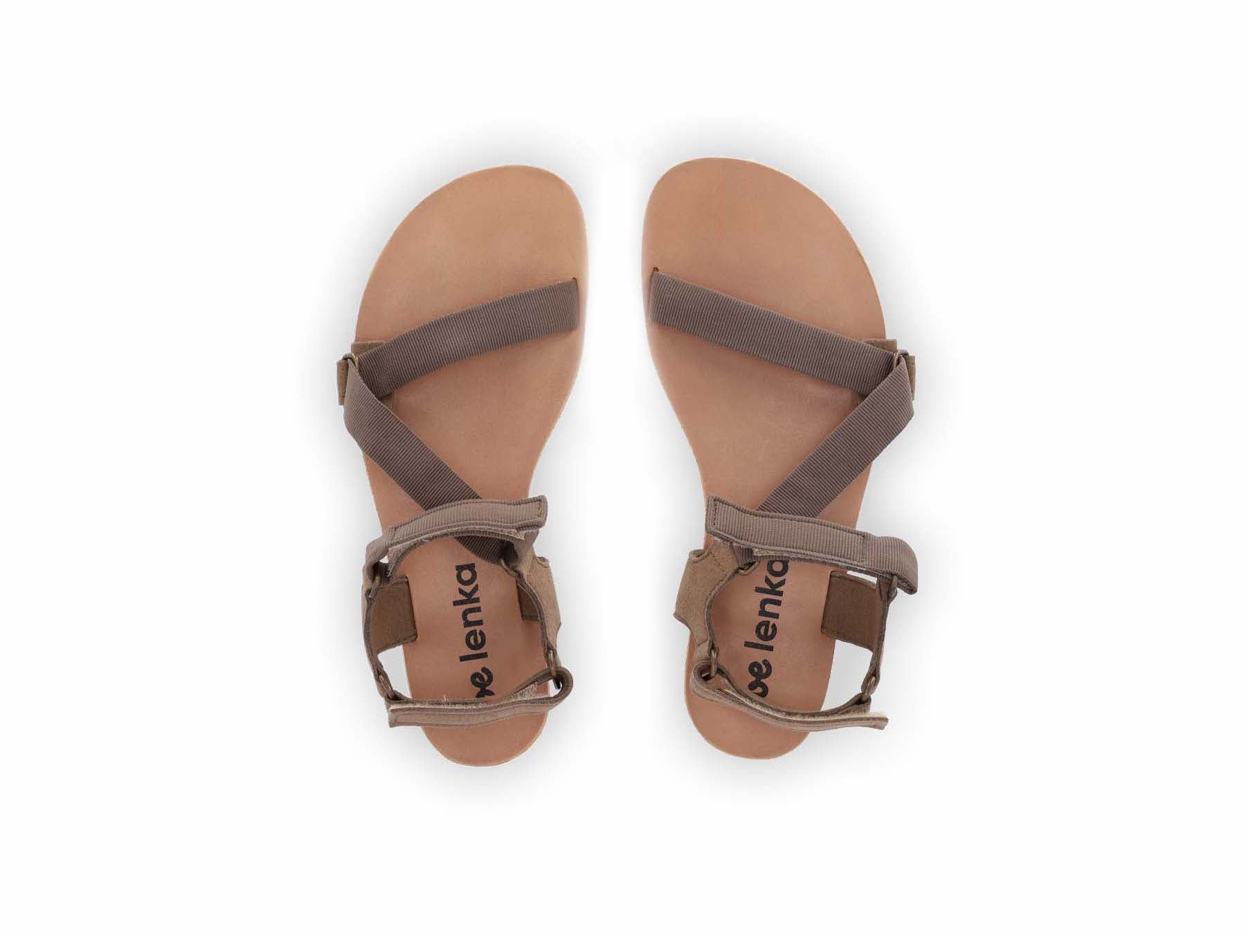 Barefoot Sandals for Women - Be Lenka Flexi Minimalist Shoes in Olive Green | Comfortable & Lightweight for Walking, Travel & Outdoor Activities