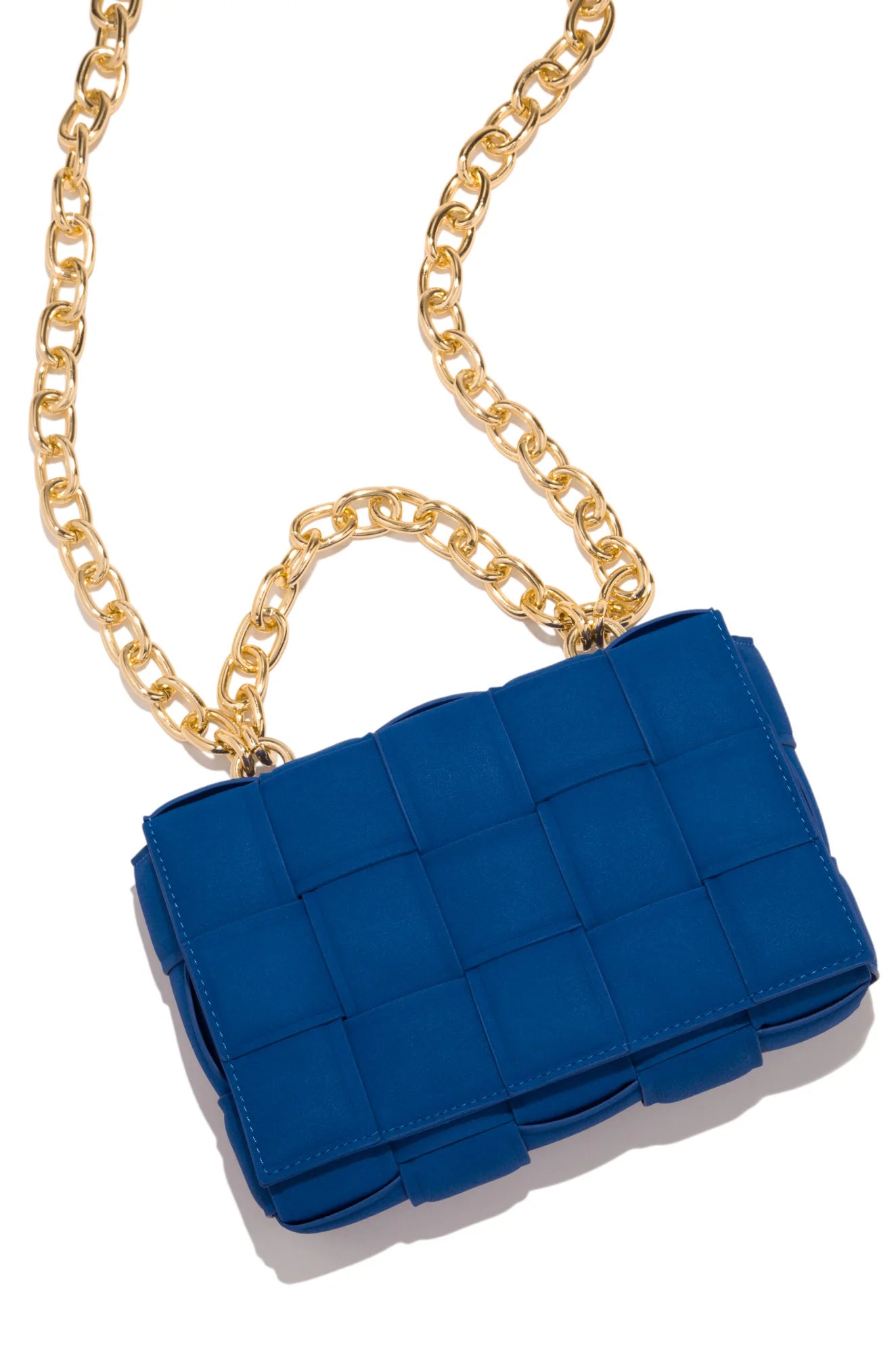 Pauletta Suede Handbag for Women - Royal Blue Luxury Crossbody Purse with Adjustable Strap, Perfect for Work, Travel & Evening Events