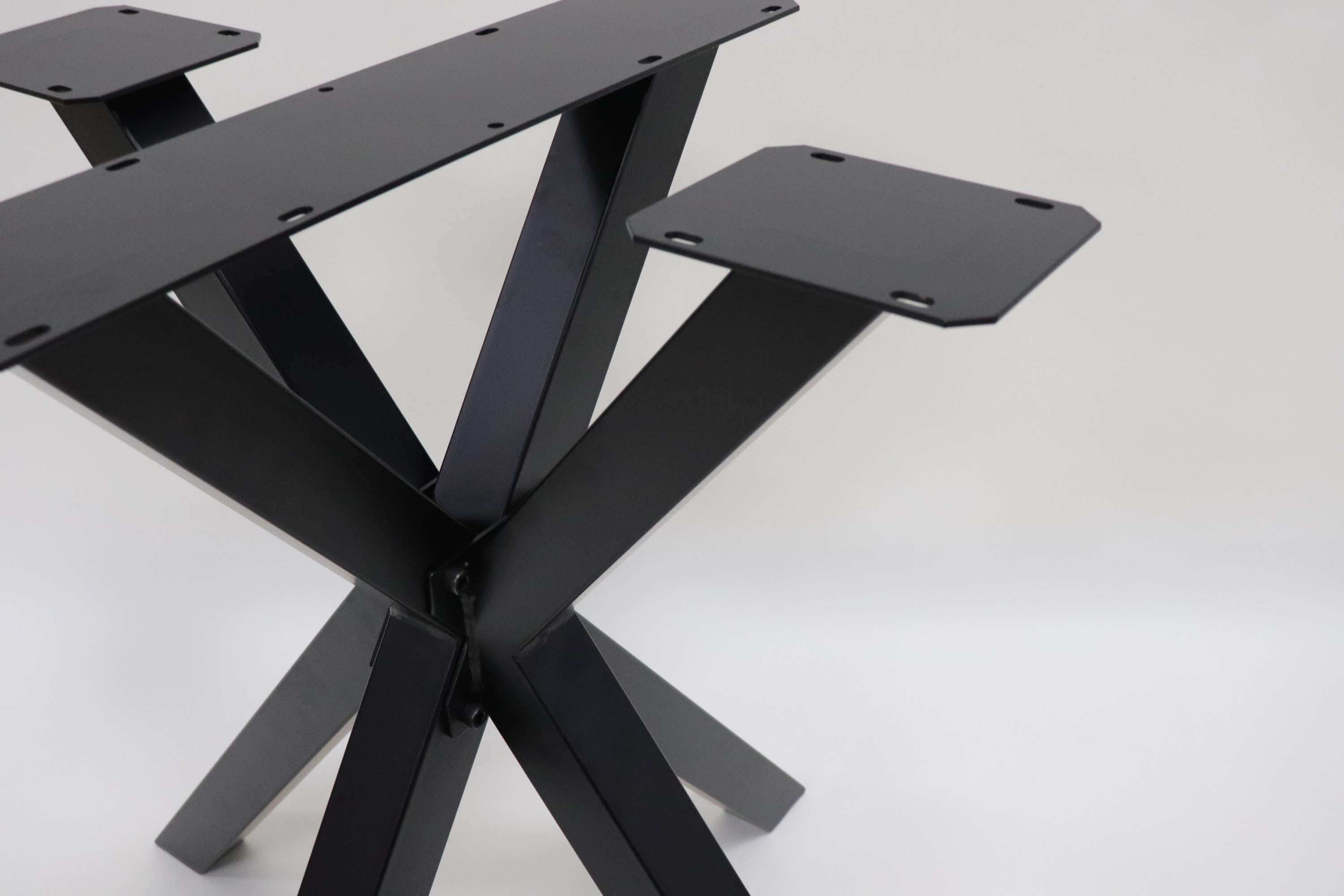 Spider Shape Table Base for Round Dining Table - Heavy Duty Metal Pedestal for Kitchen, Restaurant, and Outdoor Use