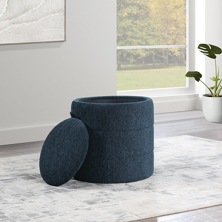 Ave Six Bartley Storage Ottoman with Lift Top - Extra Large Footrest, Coffee Table & Hidden Storage for Living Room, Bedroom & Dorm - BTY Collection