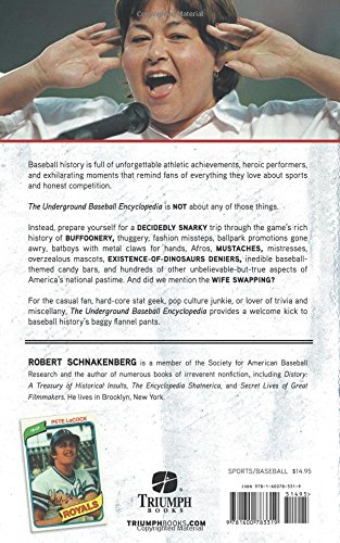 The Underground Baseball Encyclopedia: Unusual Baseball Facts & Trivia You Never Knew - Perfect for Fans, Gifts & Game Nights