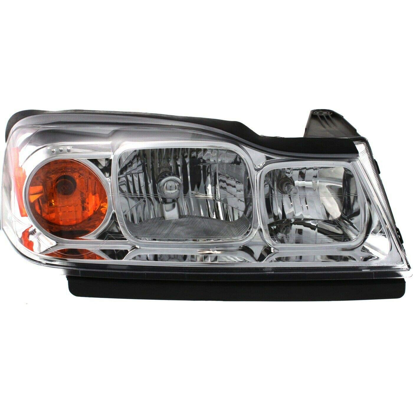 JTLY Red Wire Green Wire Right Headlight Assembly with Bulb - Compatible with GM2519143, 15877672, 13447684 - Perfect for GM Vehicle Headlight Replacement & Night Driving Safety