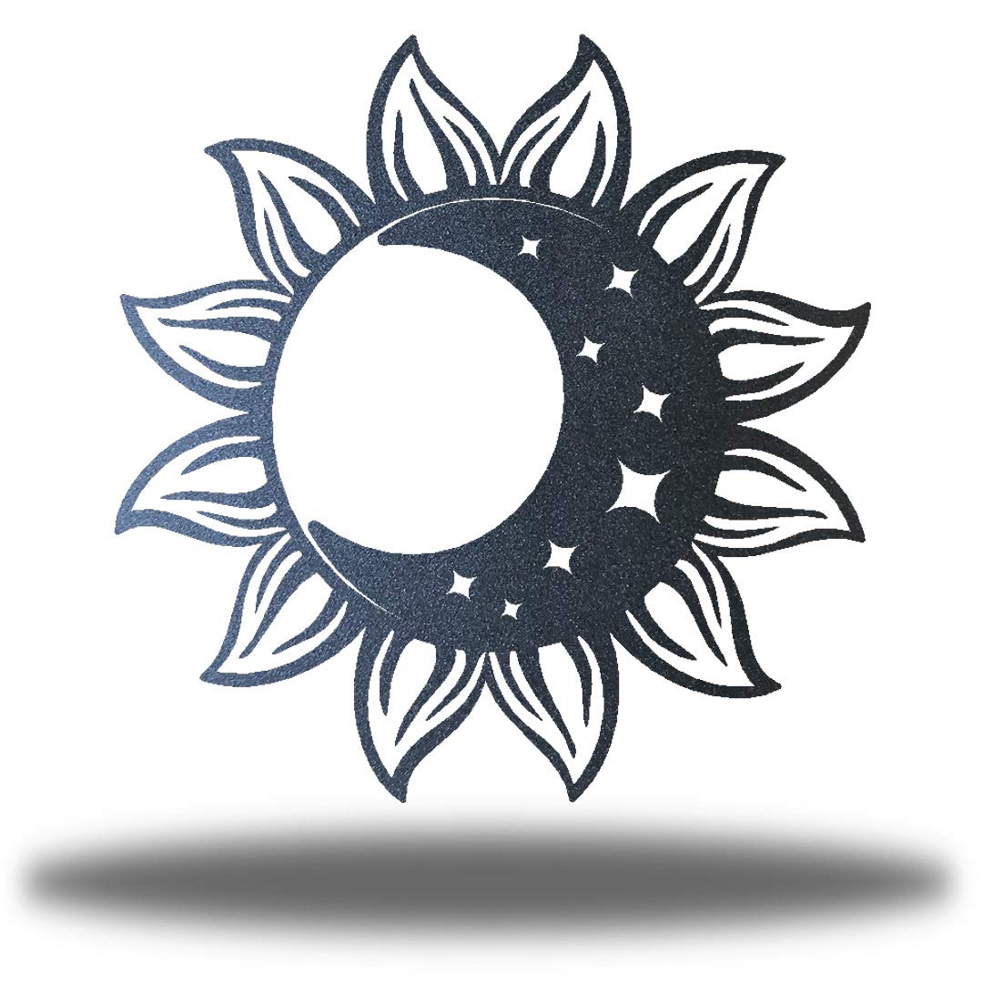 Celestial Sun Metal Wall Art - 30