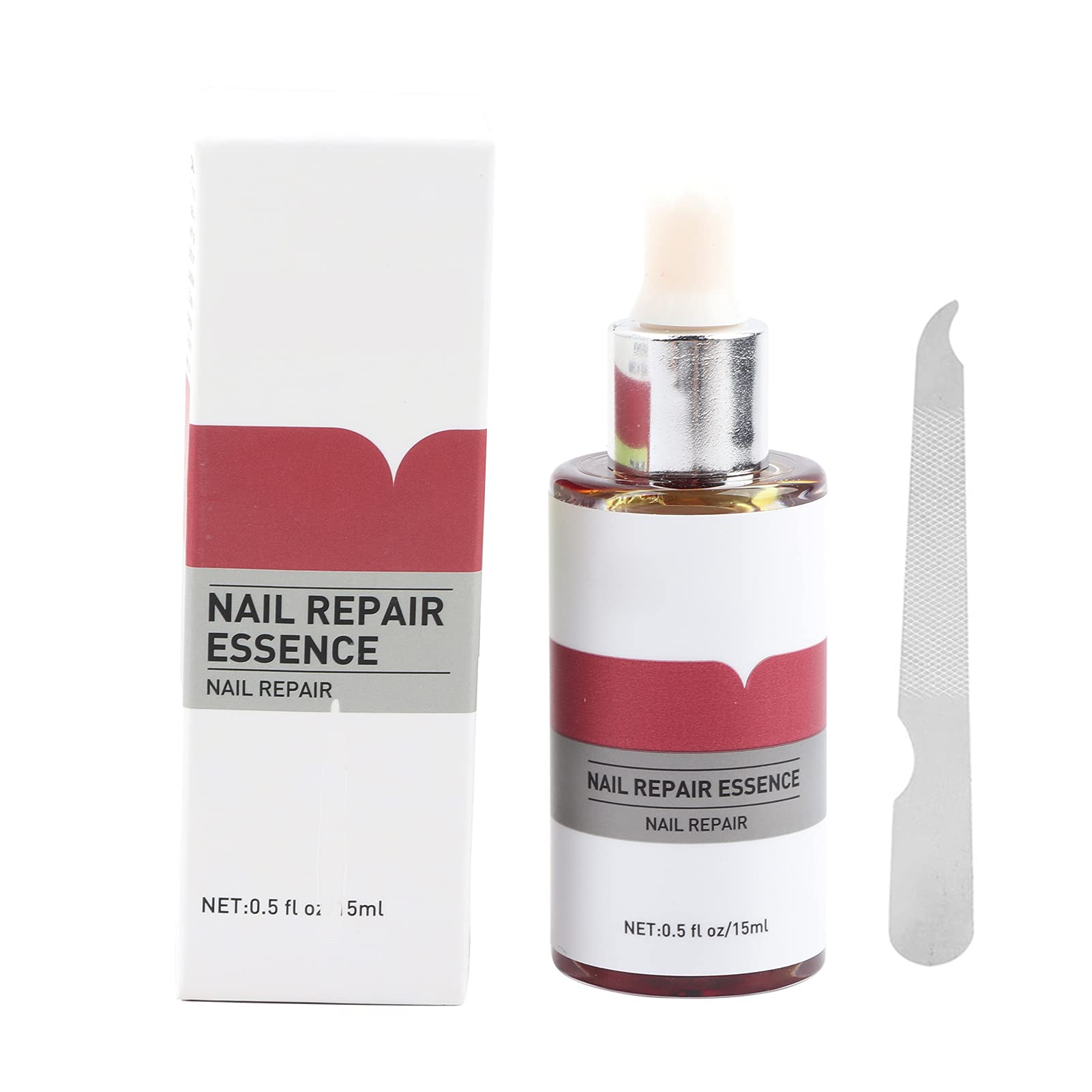 15ML Natural Nail Repair Essence - Powerful Anti-Fungal Nail Treatment for Damaged & Brittle Nails | Effective Nail Strengthener Solution for Toenails & Fingernails | Perfect for Salon Use & At-Home Nail Care