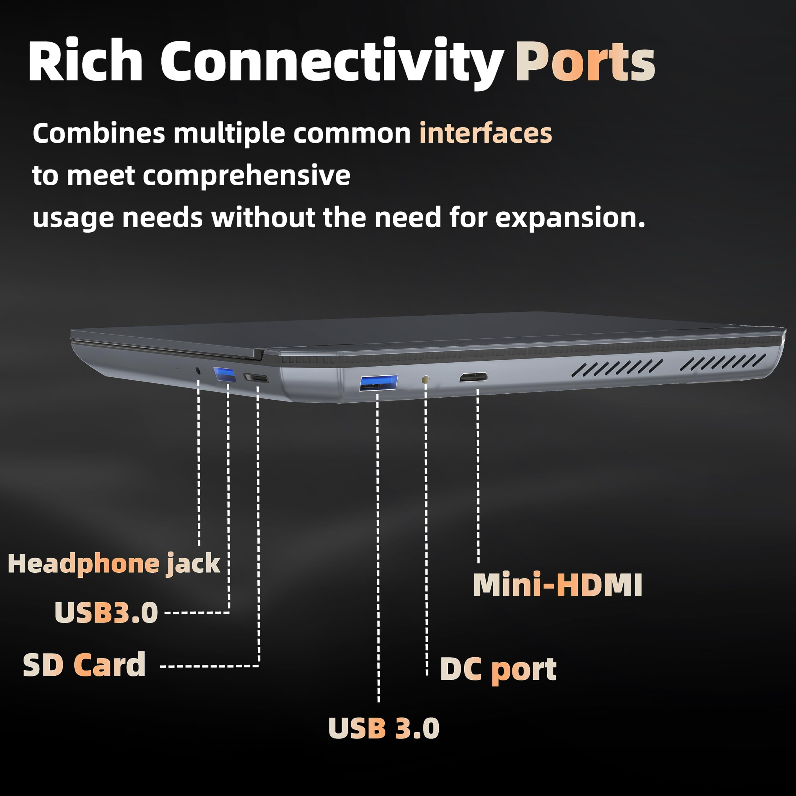 Fsjun 7.0'' Mini Laptop - Metal Touchscreen Ultrabook with Intel Celeron Processor (Up to 2.6GHz), 12GB RAM, 512GB SSD, Windows 11 Pro, Pre-Installed Office 2019, Built-in Webcam, Mini HDMI & WiFi - Ultra-Light Portable Notebook for Business Travel, Remote Work & On-the-Go Productivity