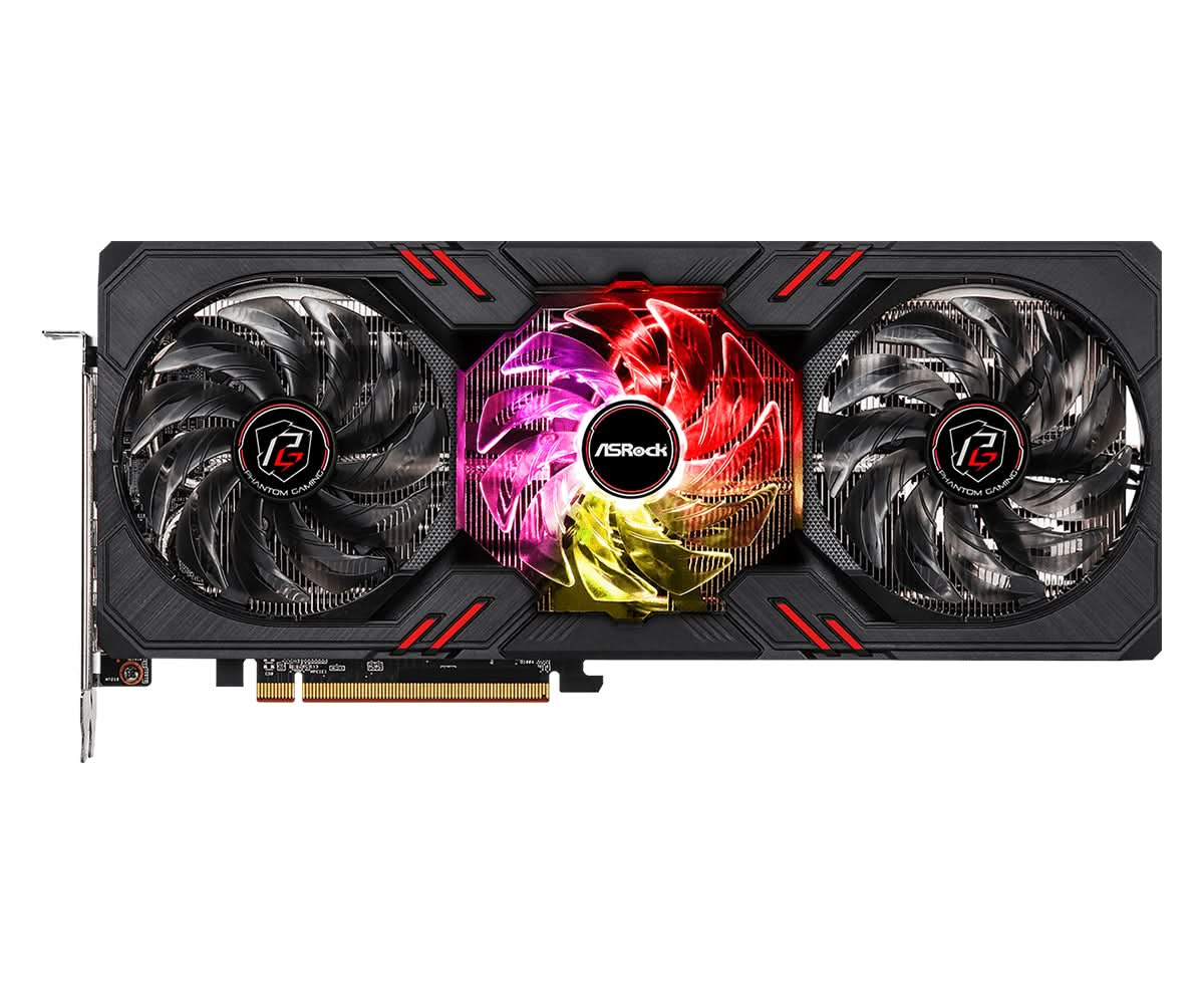ASRock AMD Radeon RX 7600 8GB GDDR6 Gaming Graphics Card - High Performance for 1080p & 1440p Gaming, Video Editing & Streaming (Model: 90-GA4BZZ-00UANF)