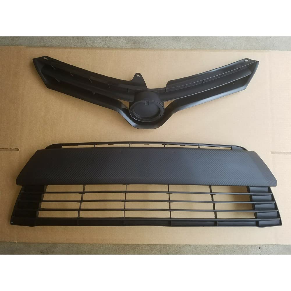 2014-2016 Toyota Corolla CE/LE Front Bumper Grill Set with Fog Lights for Road Safety