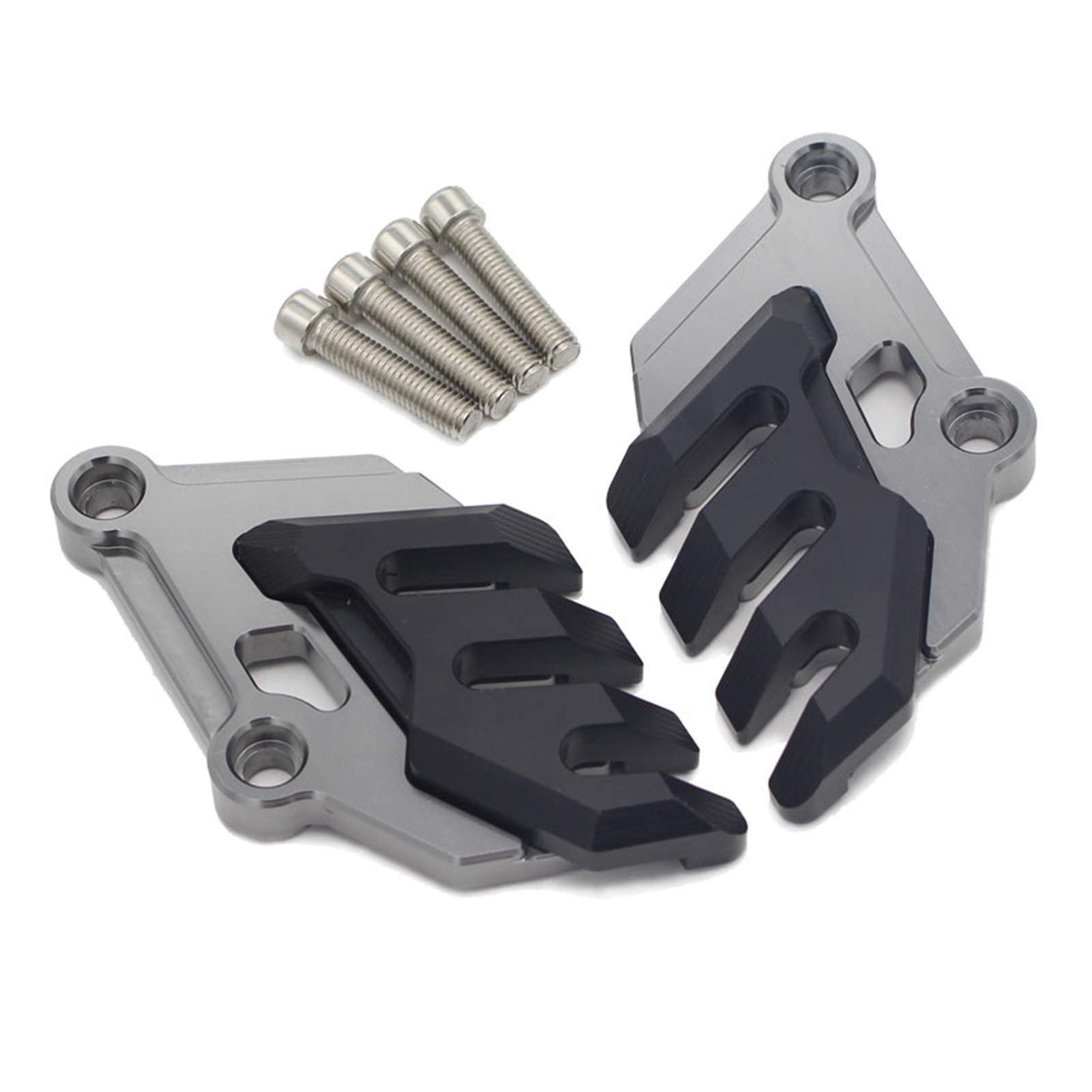 CNC Aluminum Motorcycle Front Brake Caliper Guard Cover for Kawasaki Z900 (2017) - Durable Protection for Street & Track Riding
