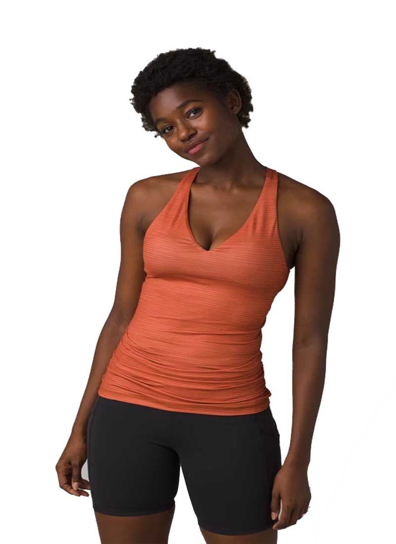 Prana Locano Bra Tank - Women's Yoga Sports Top for Workout, Running & Gym - Breathable & Moisture-Wicking Activewear for Fitness & Lounge Wear