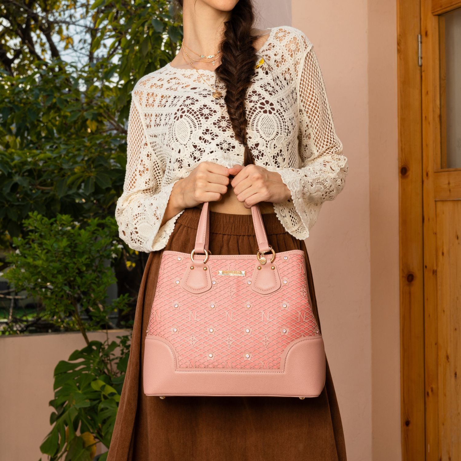 Gracie Tote Bag for Women - Stylish & Durable Handbag for Work, Travel & Everyday Use | Perfect for Office, Shopping & Casual Outings