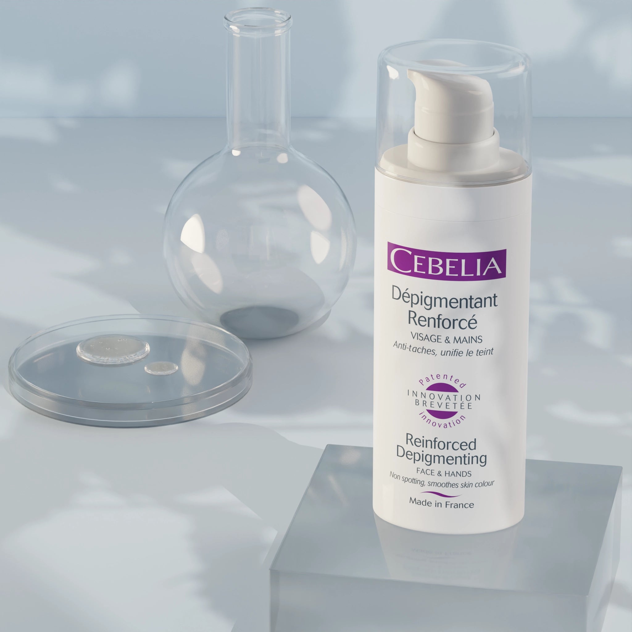 Cebelia Reinforced Depigmentant Cream - Advanced Skin Brightening Treatment for Hyperpigmentation & Dark Spots | Perfect for Daily Skincare Routine & Nighttime Use