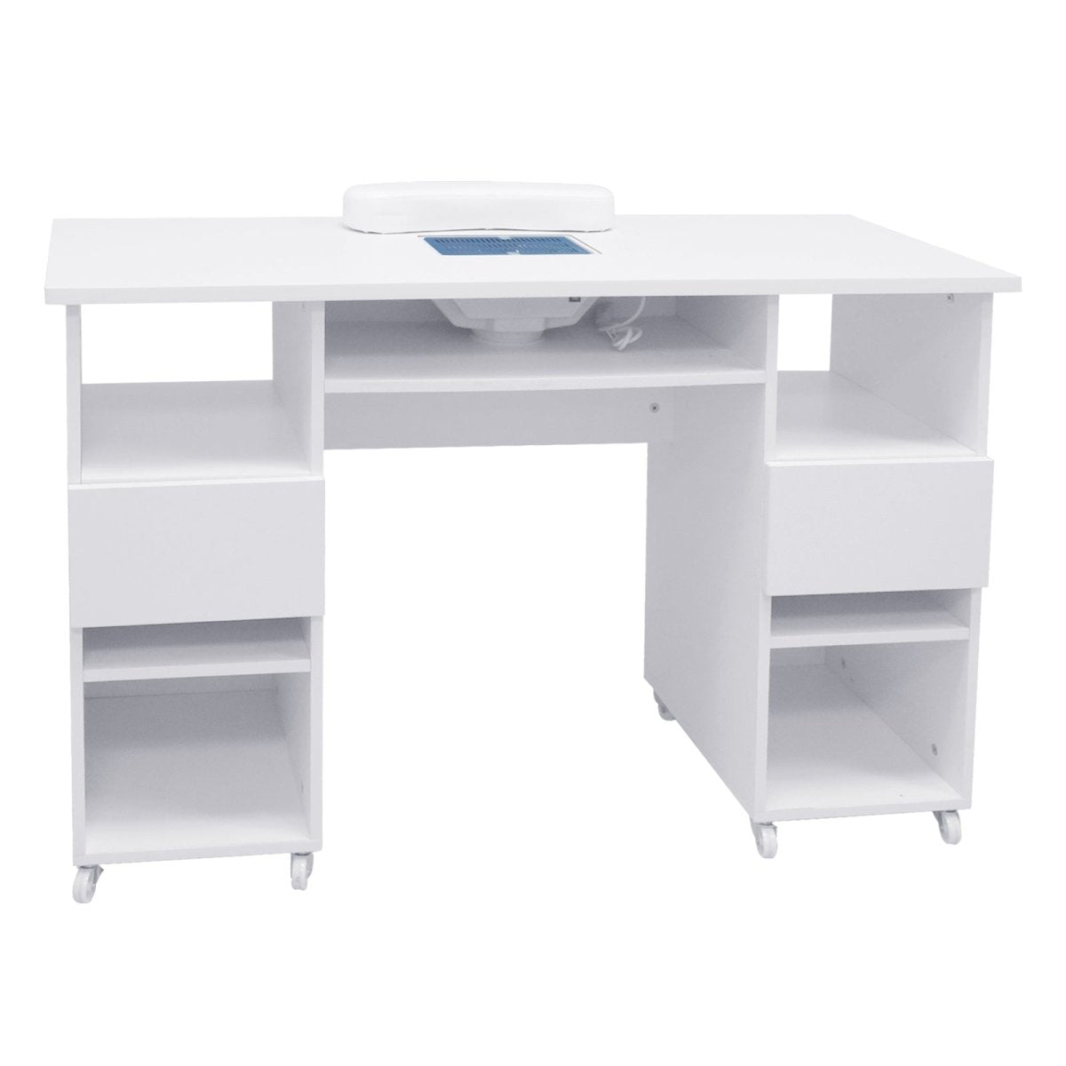 Professional Manicure Table with Downdraft Ventilation System MT521 - Perfect for Nail Salons, Home Spa & Beauty Studios