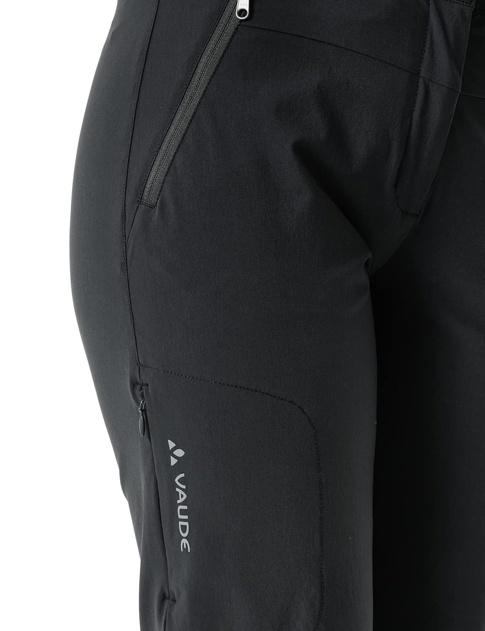 VAUDE Women's Farley Stretch III Hiking Pants - Lightweight, Water-Resistant & Breathable Outdoor Adventure Pants for Trail Running, Camping & Travel