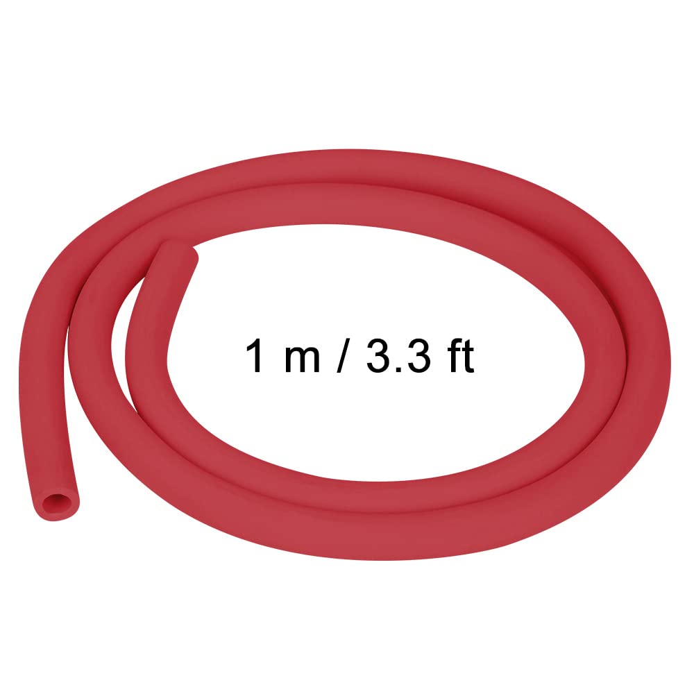 Stonylab Red Vacuum Rubber Tubing - 5/16