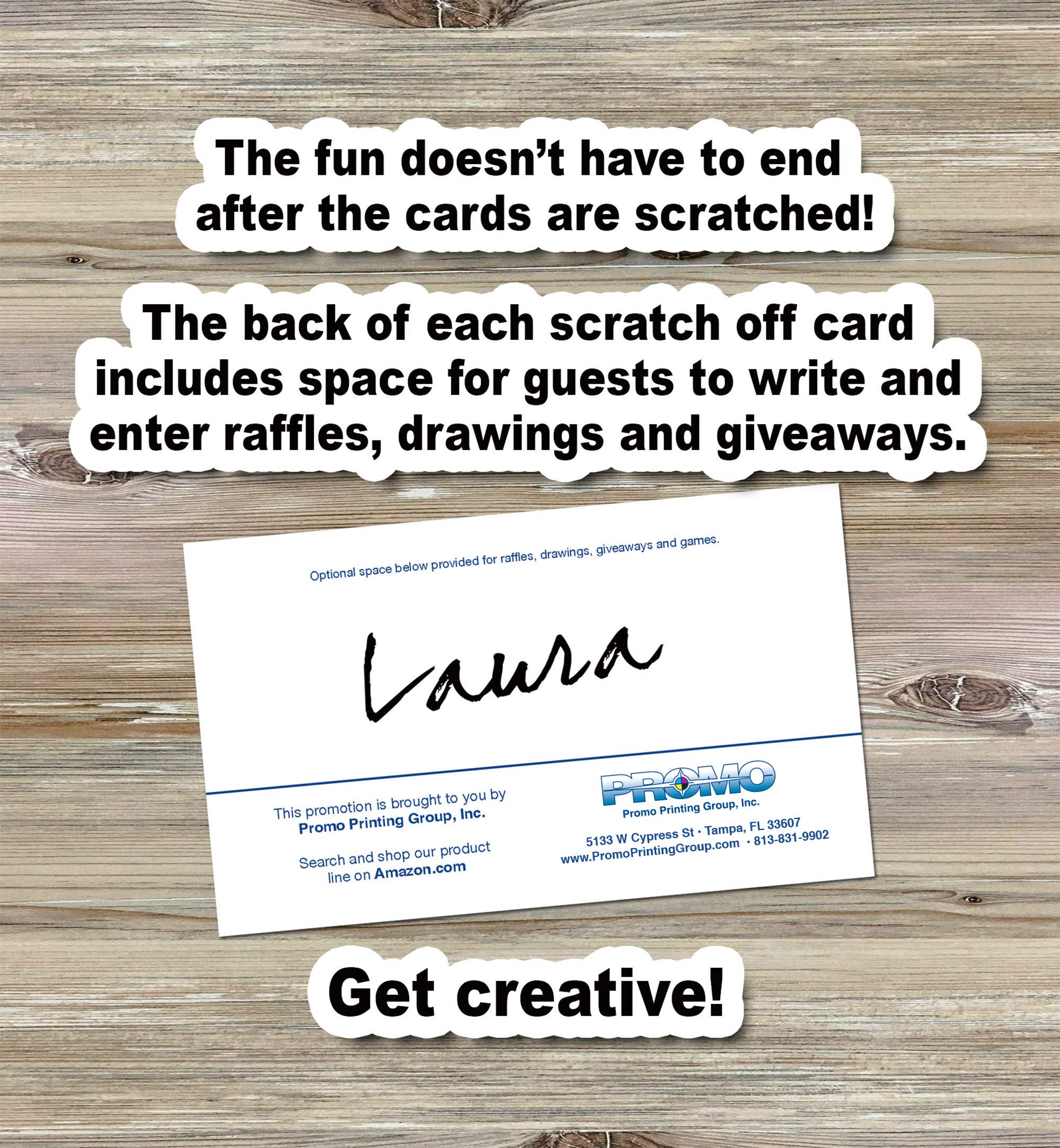 VIP Scratch Off Cards - Pack of 30 Premium Scratch Off Tickets for Parties, Events & Giveaways | Fun Game Night Activity & Raffle Prizes