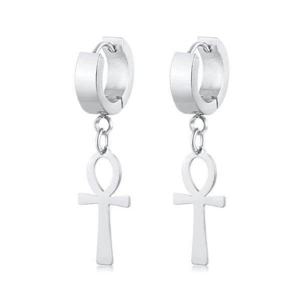 Stylish Ankh Earrings for Women - Ancient Egyptian Cross Pendant Jewelry - Perfect for Everyday Wear, Gifts & Boho Fashion