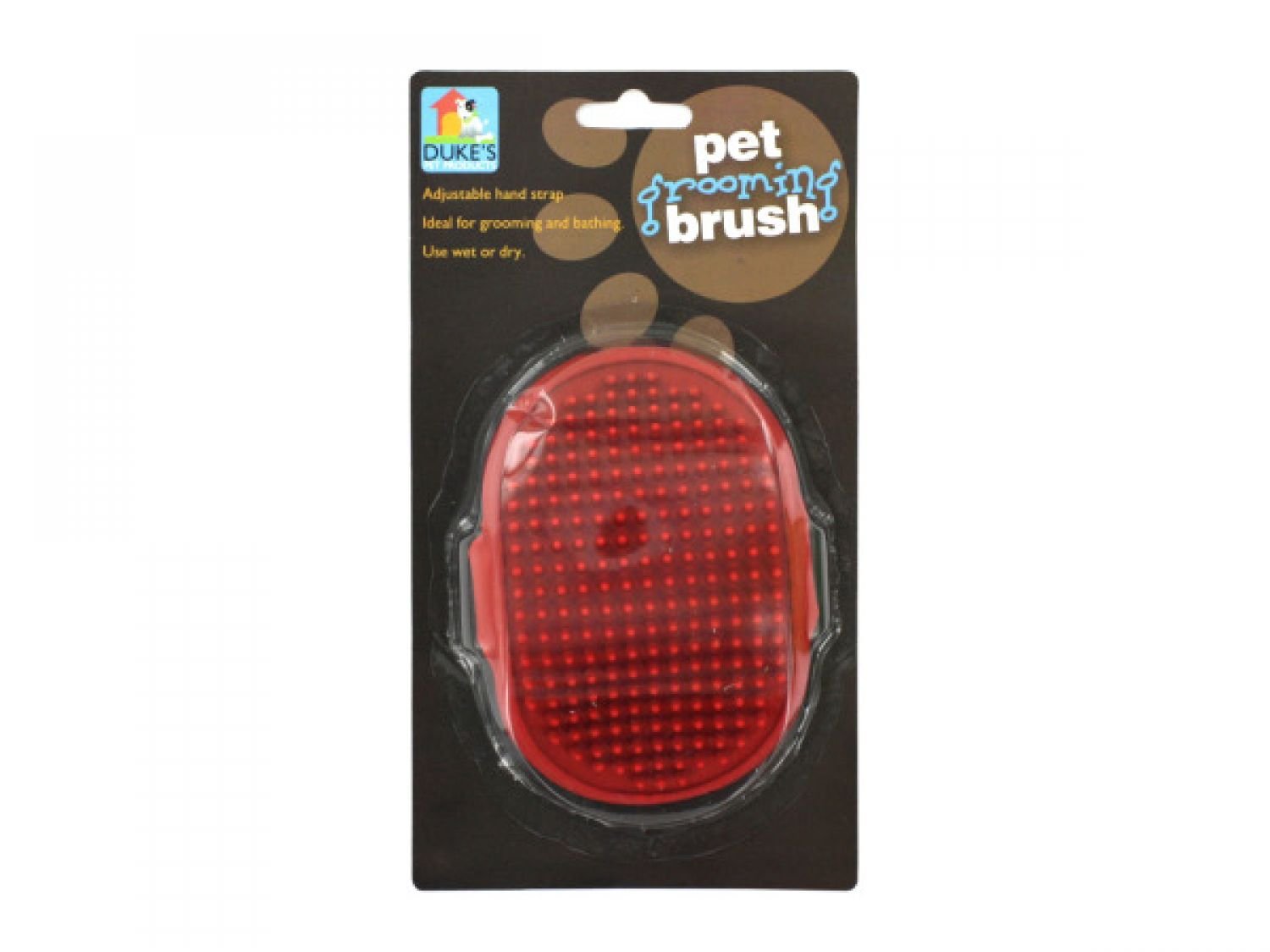 StarSun Depot Adjustable Pet Grooming Brush with Comfortable Hand Strap - 96 Pack for Dogs & Cats - Perfect for Shedding, Detangling & Massaging at Home or Professional Grooming Salons