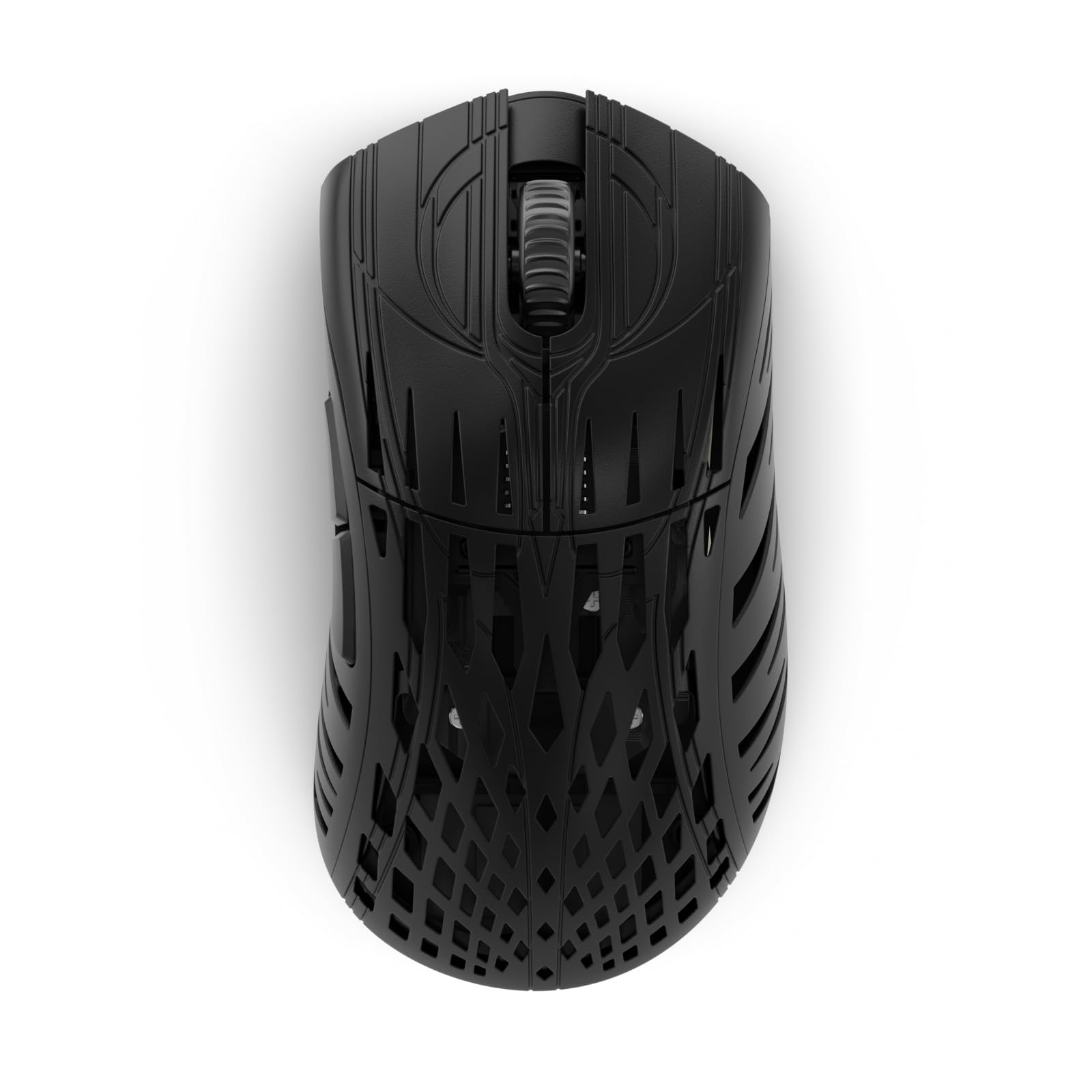 PWNAGE Stormbreaker Wireless Magnesium Gaming Mouse - 49g Ultralight Ergonomic Design with PAW3395 Optical Sensor (26,000 DPI) for Esports - 4KHz Polling Rate & 100% PTFE Skates - Perfect for FPS, MOBA, and Competitive Gaming (Black)