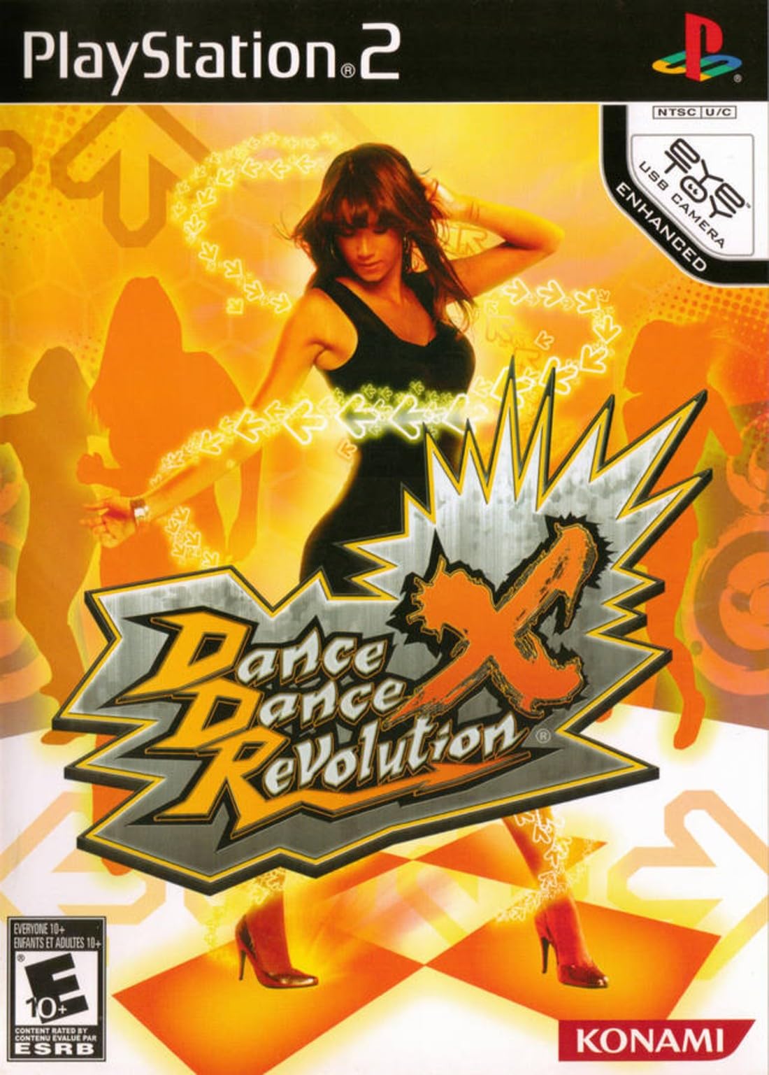 Dance Dance Revolution X for PlayStation 2 - Rhythm Dance Game with Mat - Fun Fitness & Party Game for Family & Friends