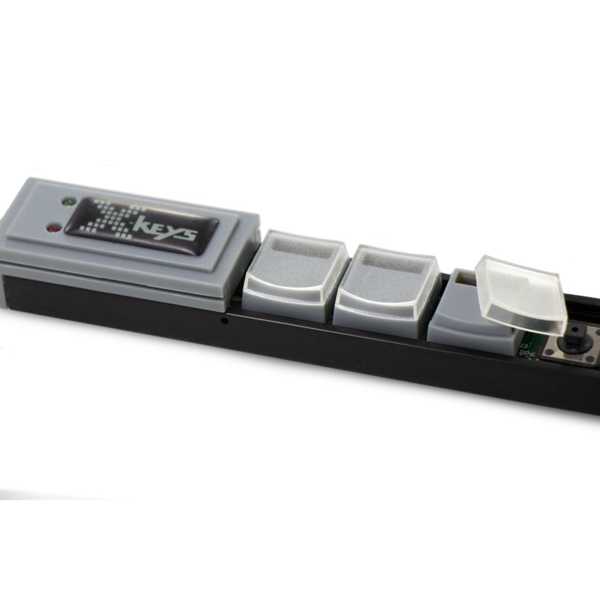 XK A 1214 Replacement Grey Keycaps for X Keys Stick (Set of 8) - Perfect for Mechanical Keyboard Enthusiasts & Office Use