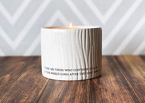 Sympathy Gift Set - Memorial Candle, Votive & Vase for Loved Ones | Thoughtful Bereavement Gift for Funerals, Memorials & Comforting the Grieving