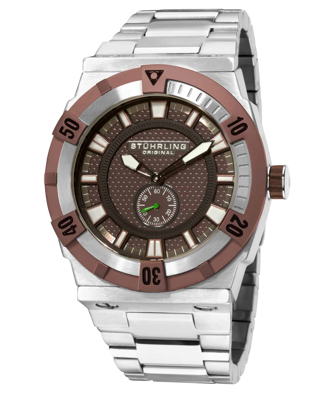Falcon Square 1220B 55mm Professional Diving Watch - Waterproof Luxury Sports Watch for Scuba Diving, Swimming & Outdoor Adventures