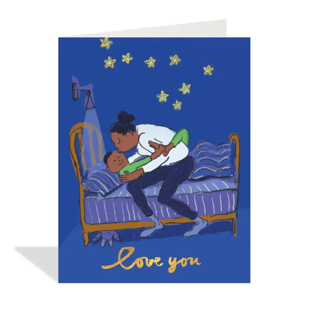 Halfpenny Goodnight Kiss Greeting Card - Thoughtful Gift for Loved Ones | Perfect for Anniversaries, Birthdays & Romantic Occasions