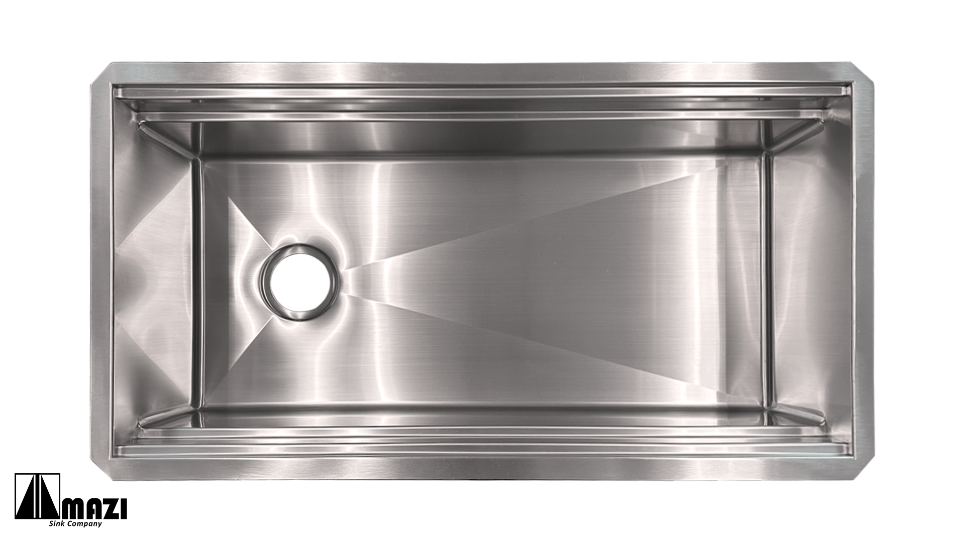 Stainless Steel Commercial Workstation Sink K3619DL - Heavy Duty Restaurant Kitchen Prep Sink for Food Service & Catering