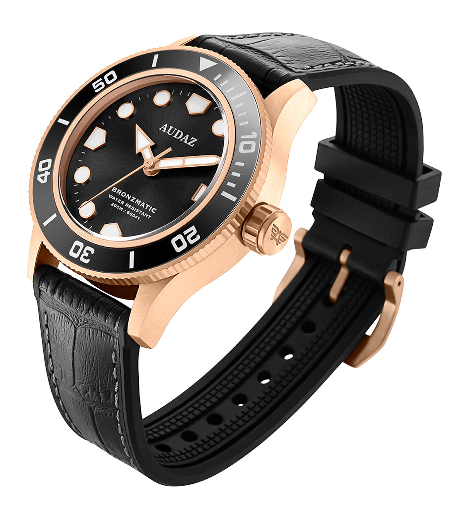 Audaz Bronzmatic ADZ 2065 01 Luxury Men's Watch - Elegant Stainless Steel Chronograph for Business & Formal Occasions