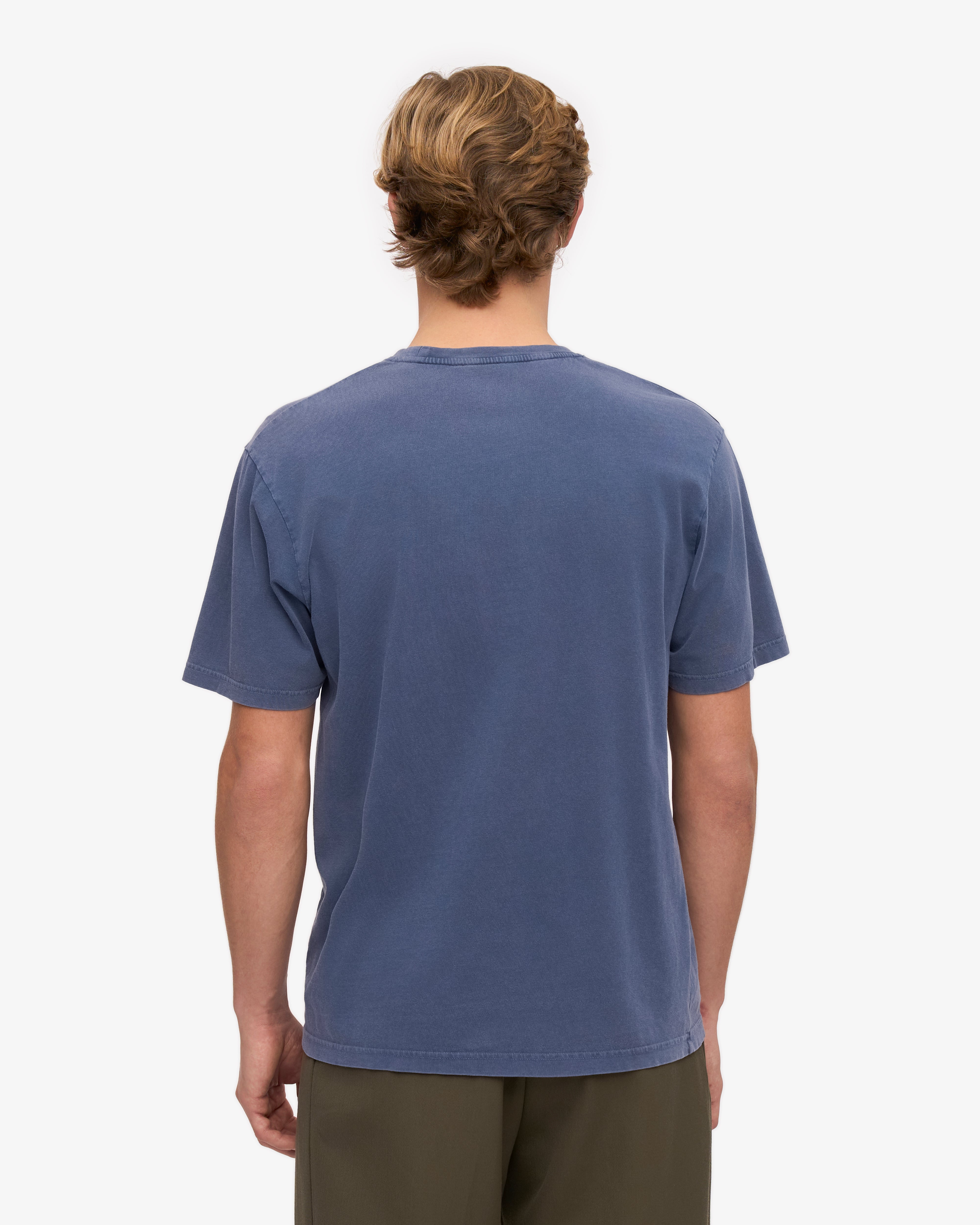Classic Organic Cotton T-Shirt for Men & Women | Soft Comfortable Eco-Friendly Tee | Neptune Blue | Perfect for Casual Wear, Gym & Everyday Outfits