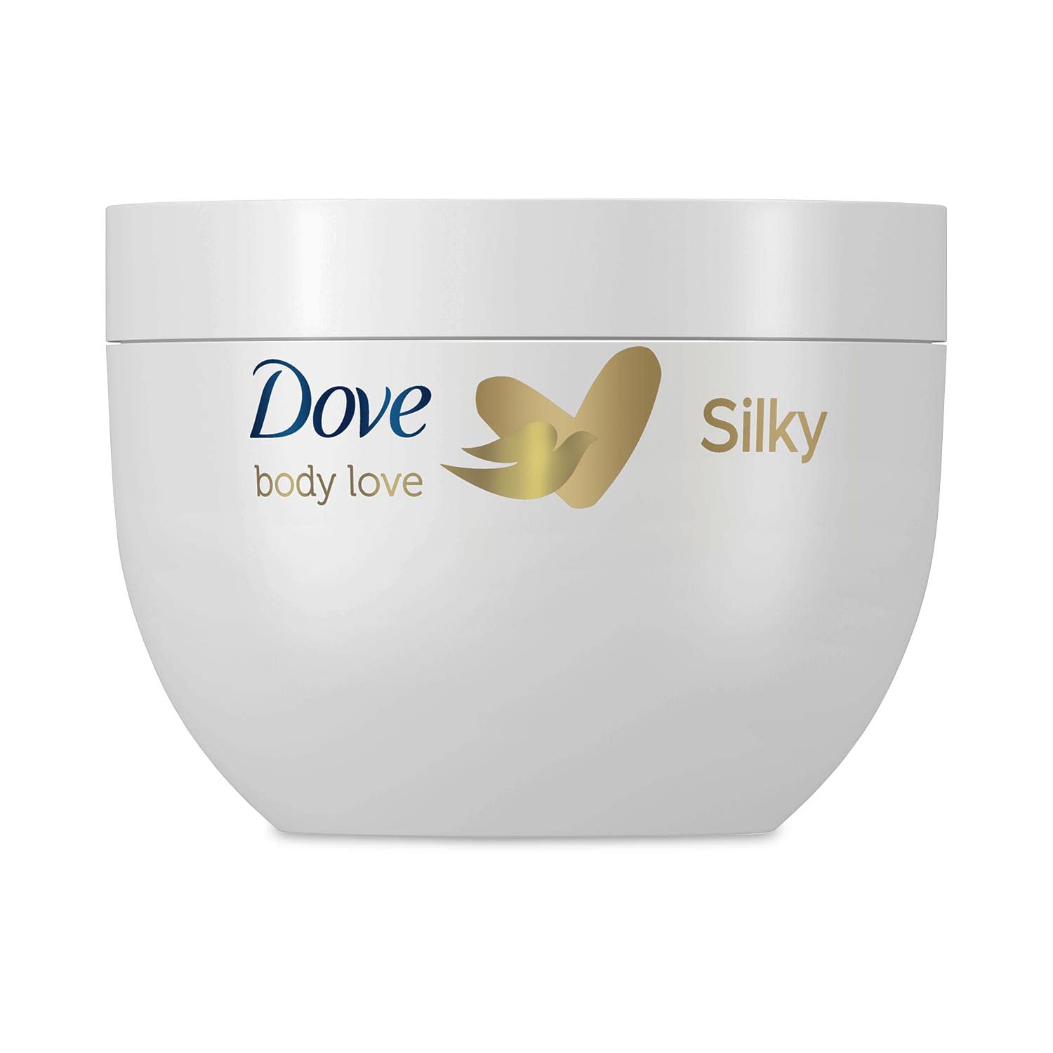 Dove Silky Body Cream 300ml - Deep Moisturizing & Nourishing for Dry Skin - Perfect for Daily Hydration & Smooth Skin Care
