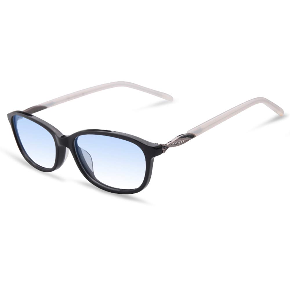 LZMZ Women's Reading Glasses - Portable Anti-Blue Light Computer Glasses with HD Lenses for Work, Gaming & Screen Time Protection