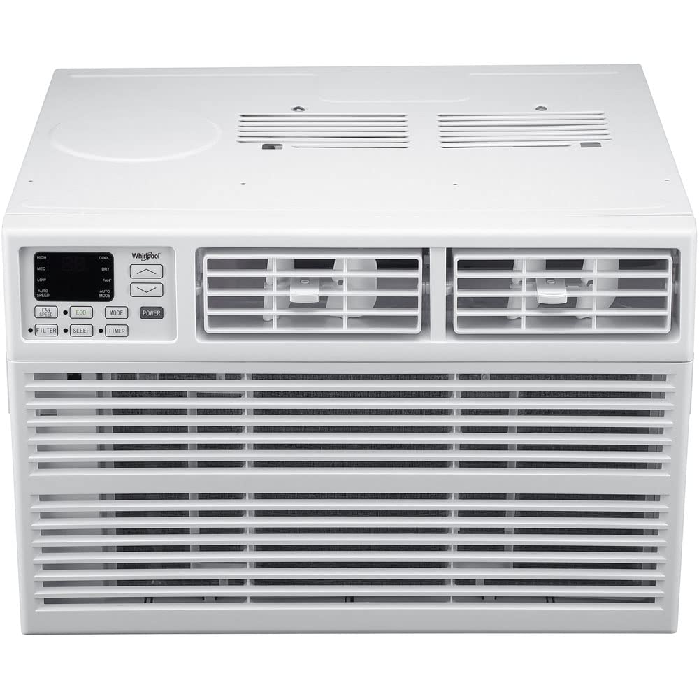6000 BTU Window Air Conditioner with Electronic Controls - Cool & Quiet for Small Rooms, Bedrooms, Offices & Apartments