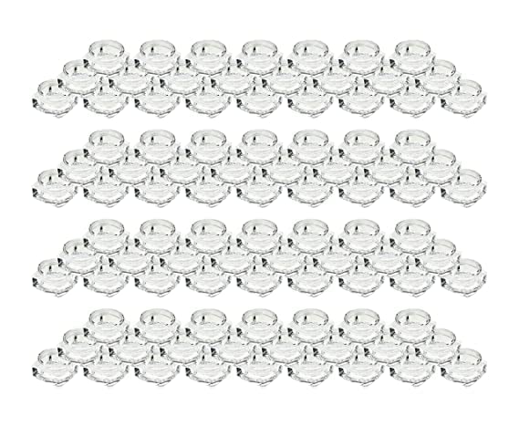 12-Piece 5g Clear Acrylic Cosmetic Containers with Lids - Perfect for Creams, Lip Balm, Body Butter, Essential Oils & Makeup Storage - Ideal for DIY Beauty Products, Travel Toiletries & Salon Organization