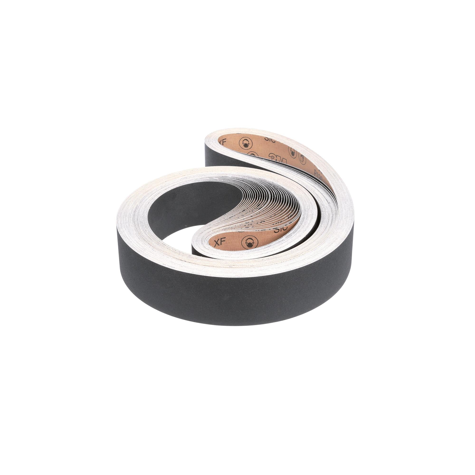 3M 461F Cloth Sanding Belt P120 Grit, 3.5