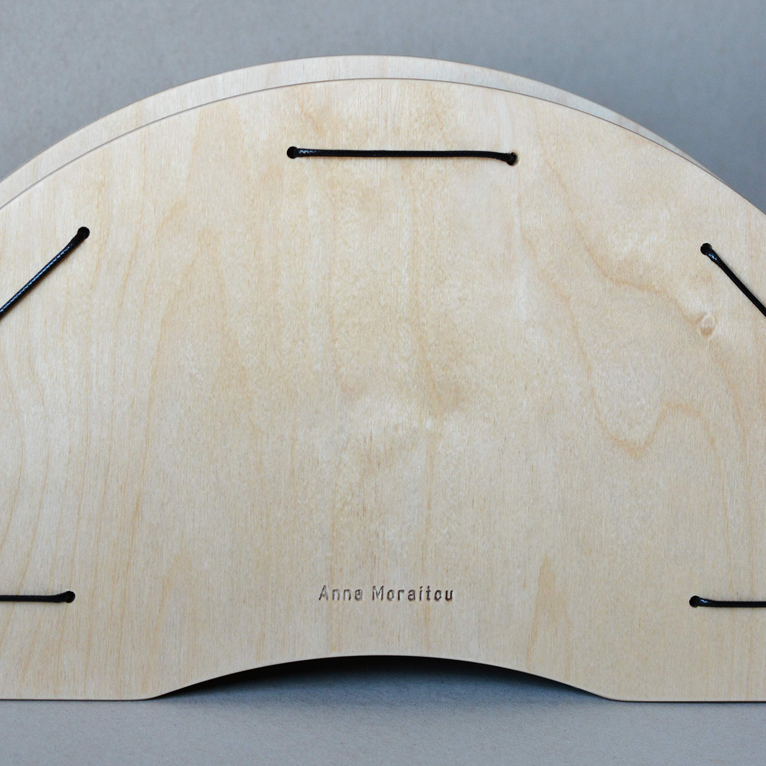 Stylish Half Moon Wooden Clutch Bag with Leatherette Pouch - Unique Wooden Purse for Women - Perfect for Evening Parties, Weddings & Special Occasions