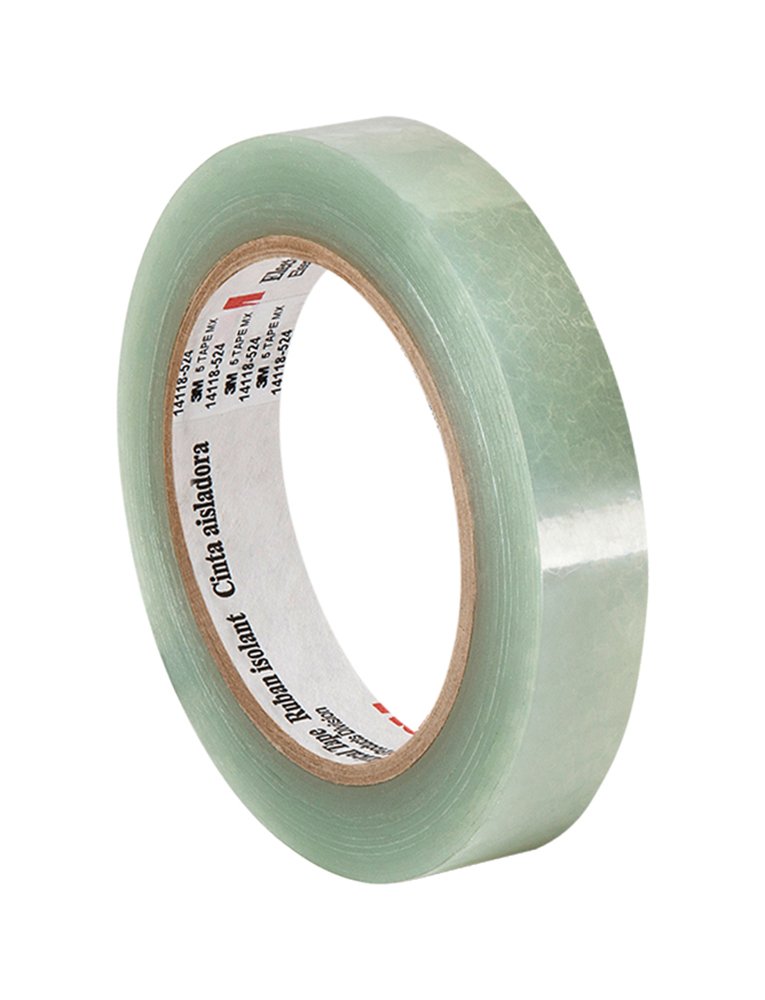 3M 5 Translucent Clear Polyester Electrical Tape - 11