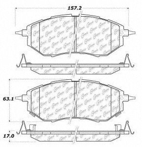 High-Performance 103.10780 Brake Pads for Cars & Trucks - Durable & Quiet Friction Material - Perfect for Daily Commute & Heavy-Duty Driving