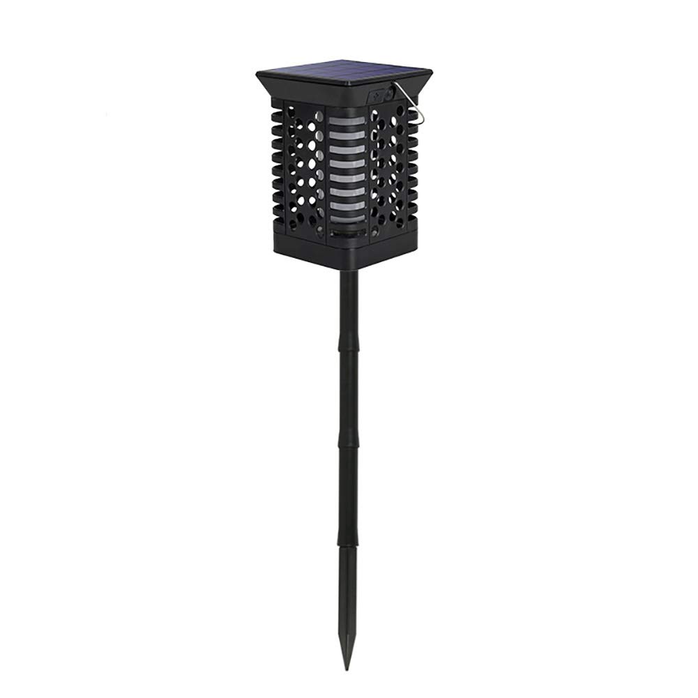 Solar Spot Lights Outdoor - Waterproof Solar Garden Lights with Simulated Flame Effect, 3 Installation Methods for Lawn & Pathway Lighting - Perfect for Family Gatherings, Festivals, and Outdoor Decor