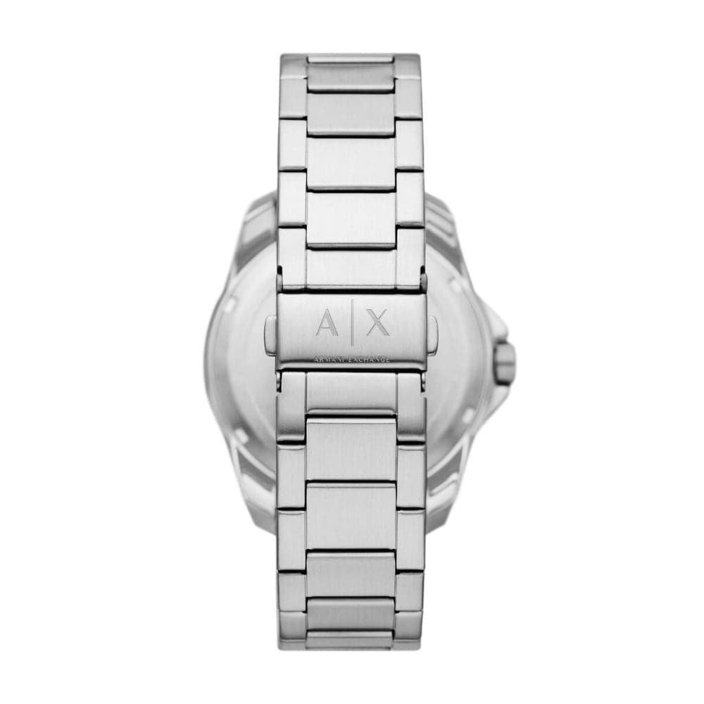Armani Exchange AX1950 Men's Watch - Blue Dial, Silver Stainless Steel Strap | Stylish Casual & Business Wear for Men