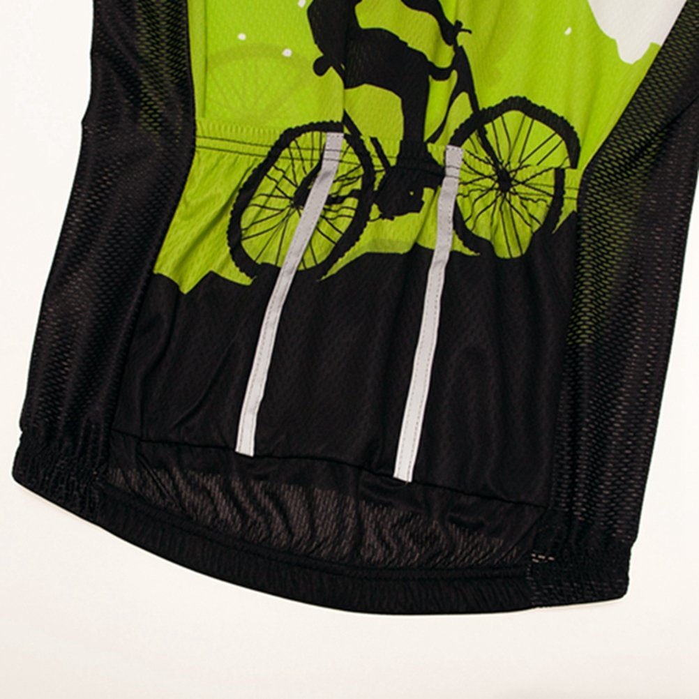 Weimokey Men's Sleeveless Cycling Vest - Breathable Biking Jersey Jacket for Road & Mountain Biking - Perfect for Summer Rides & Outdoor Sports
