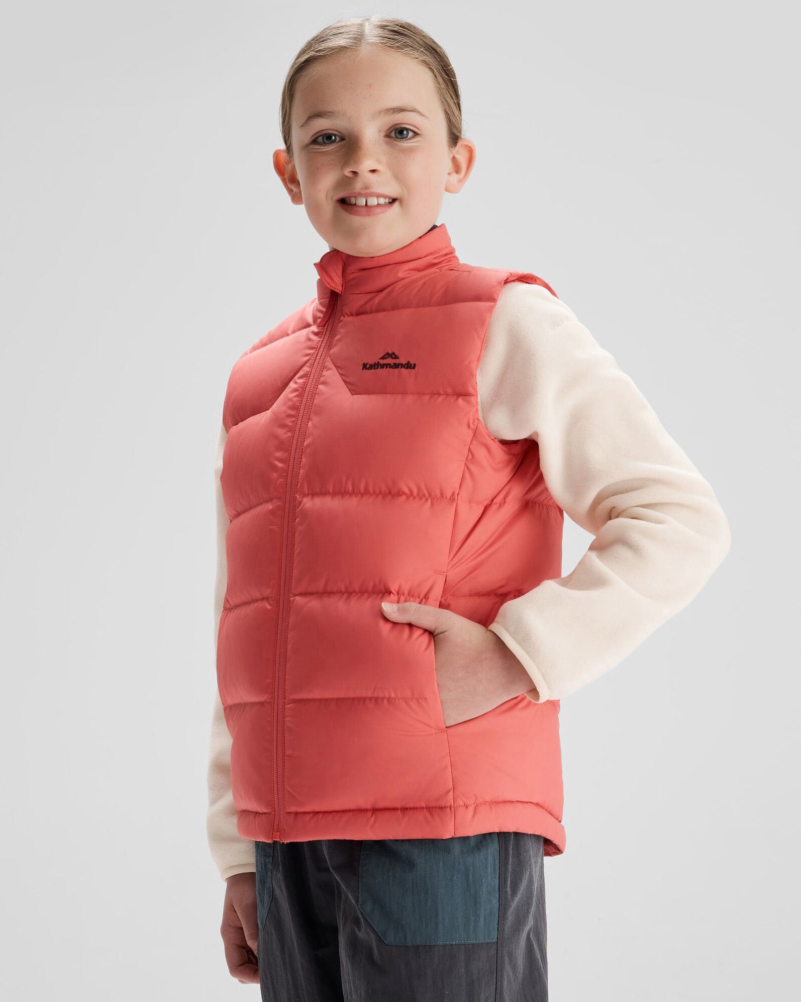 Girls' Epiq Down Vest - Lightweight Winter Puffer Jacket for Kids - Waterproof & Warm - Perfect for School, Outdoor Play & Cold Weather Activities