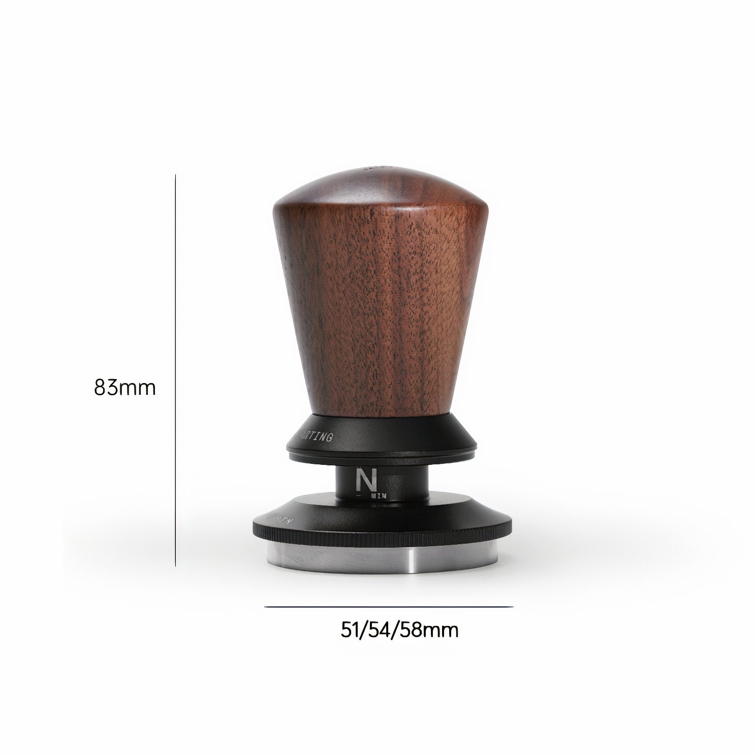 Premium Stepless Leveling Espresso Tamper Tool - 58mm Professional Coffee Tamping Distributor for Baristas & Home Brewing - Perfect for Espresso Machines & Coffee Shops