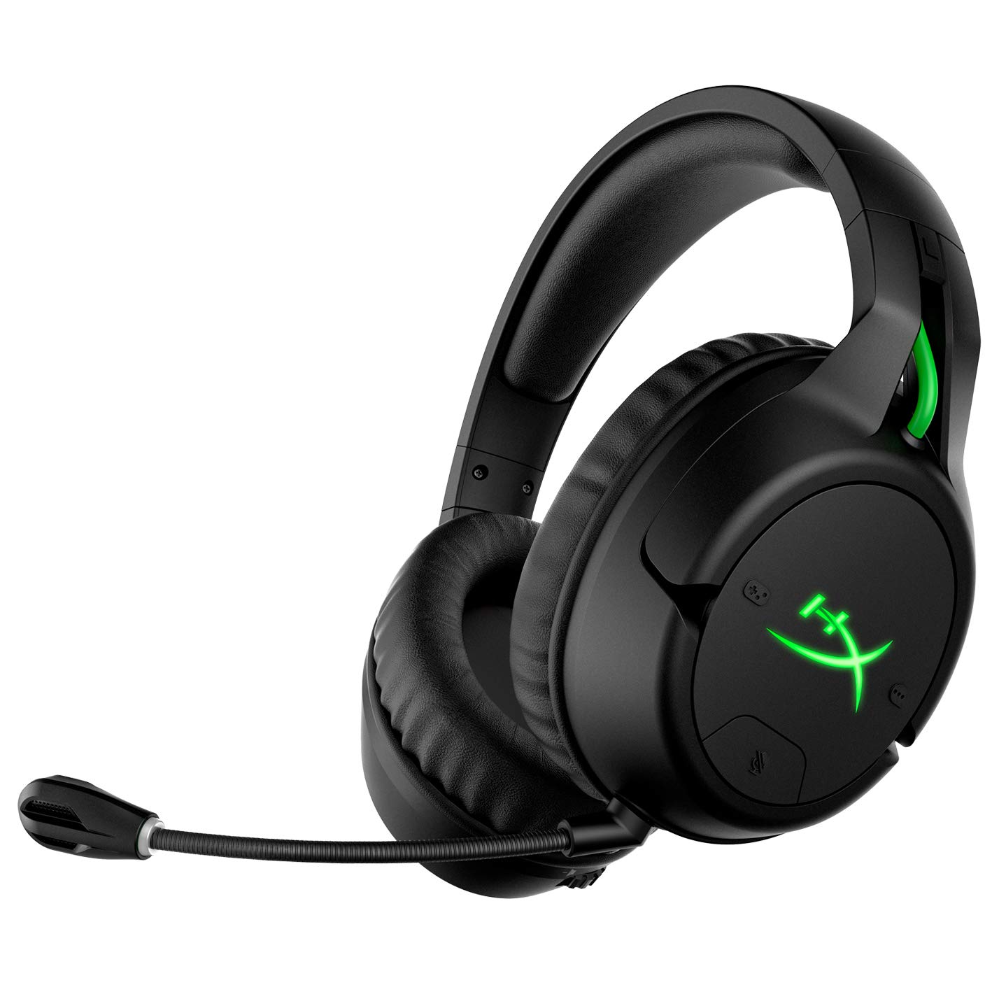 HyperX CloudX Flight Wireless Gaming Headset - Officially Licensed for Xbox, Compatible with Xbox One & Series X|S, Memory Foam Earcups, Detachable Noise-Cancelling Mic - Perfect for Competitive Gaming & Online Chat