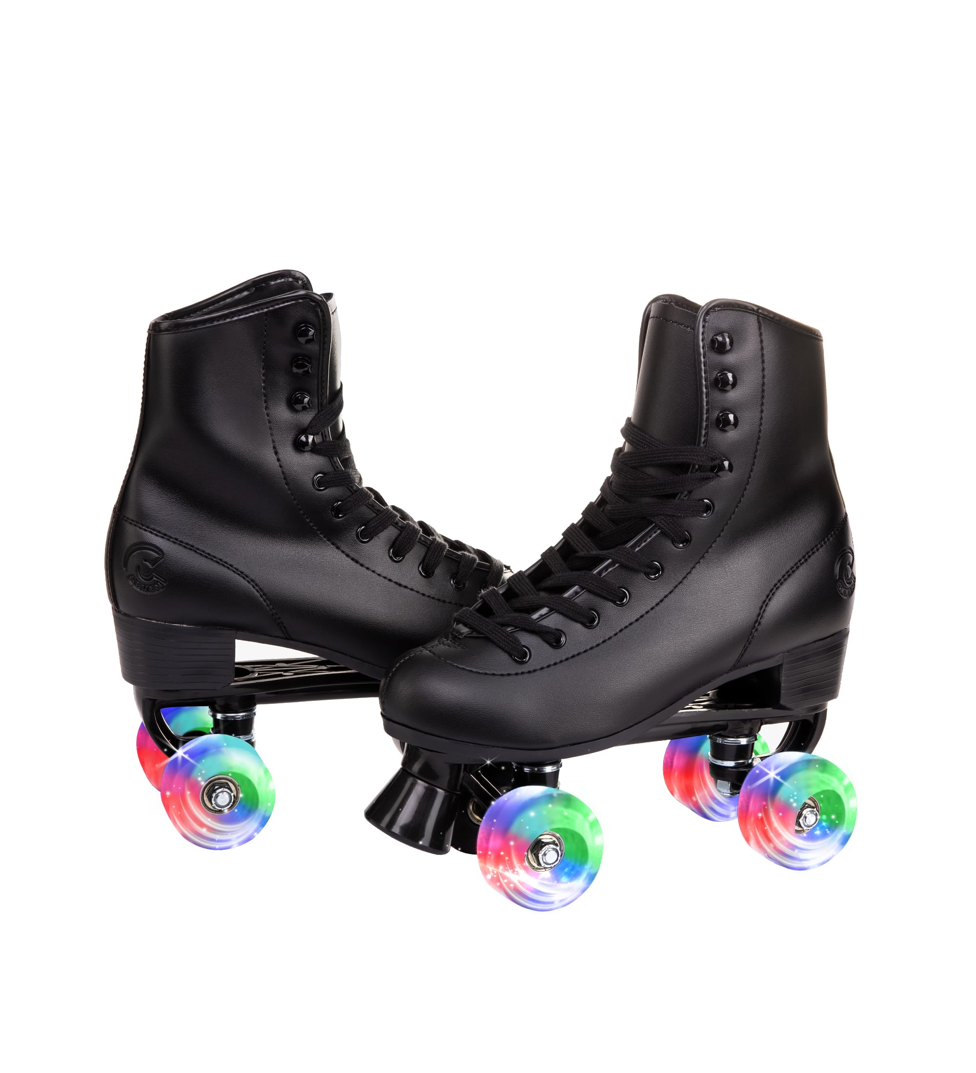 C7 Quad Roller Skates - Retro Style for Outdoor & Rink Skating