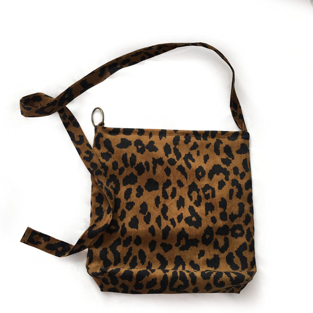 Stylish Leopard Print Tote Bag with Secure Zipper Closure - Fuzzy Cheetah Pattern Women's Handbag for Beach, Travel & Shopping - Perfect Gift for Fashion Lovers