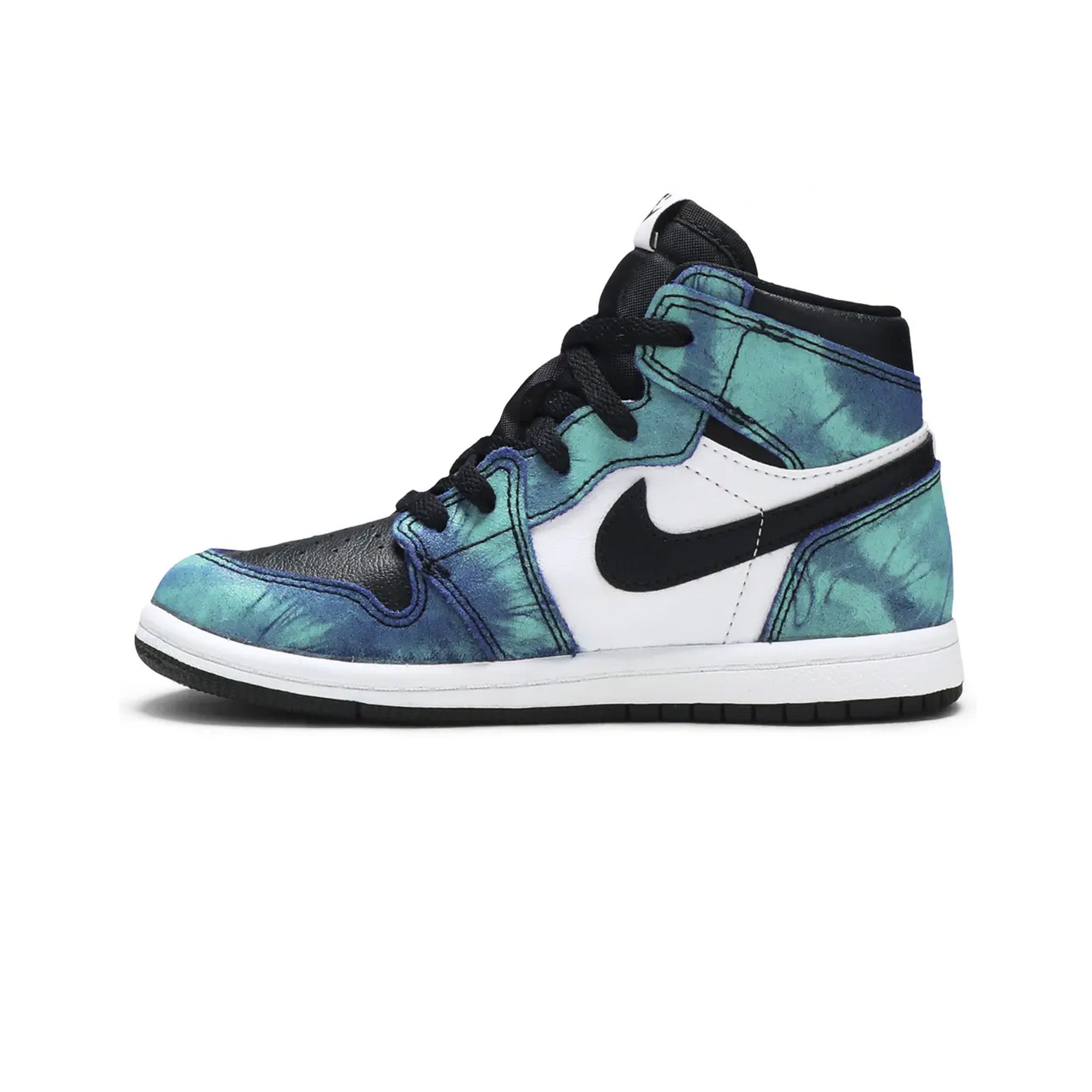 Air Jordan 1 Retro High 'Tie Dye' Sneakers (2020) - Men's Basketball Shoes for Streetwear & Casual Style