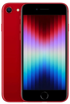 Apple iPhone SE 5G 64GB Unlocked (3rd Generation) - Red - Fair Condition - Smartphone for Work, Travel & Everyday Use