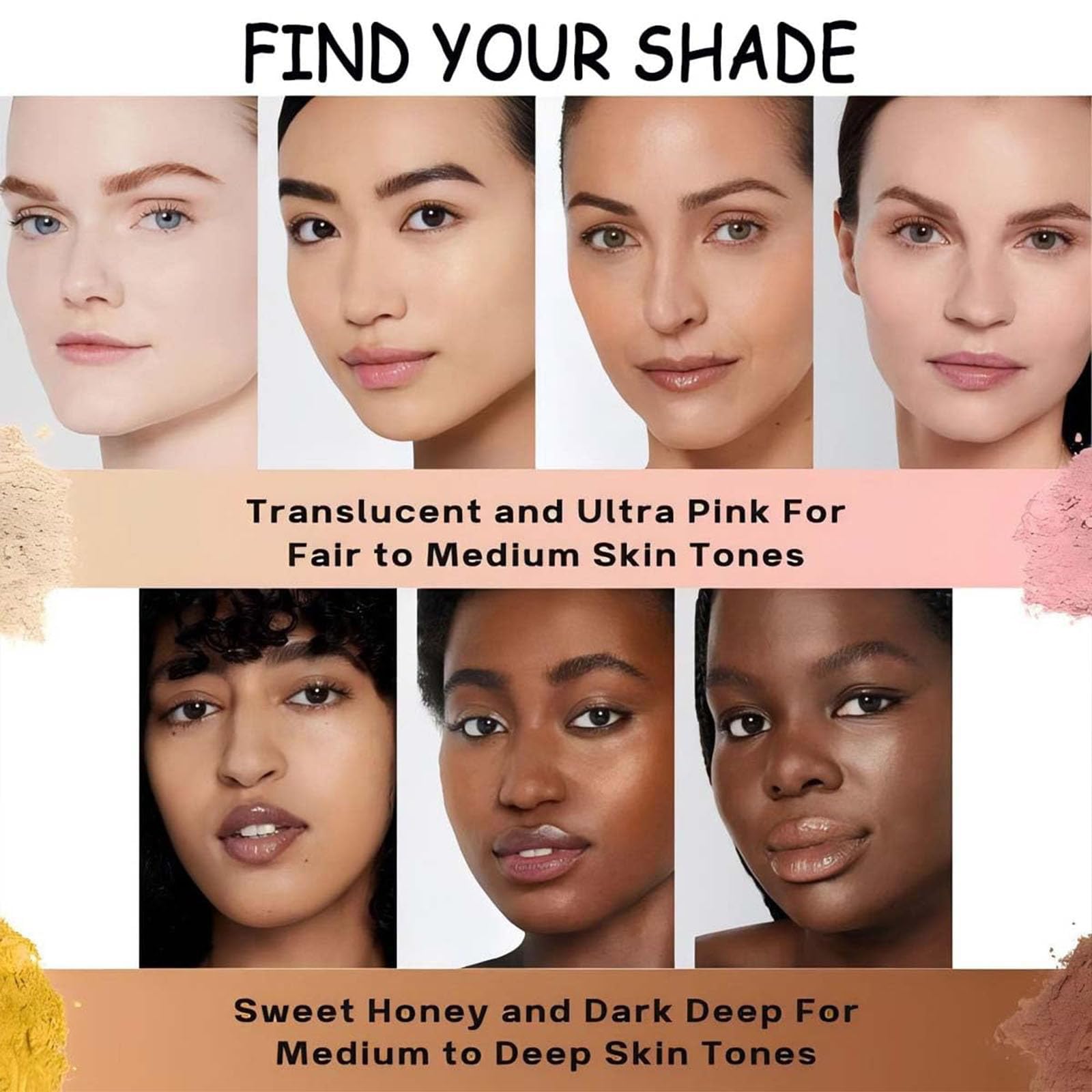 Luminance Milano Translucent Setting Powder - Blurring, Waterproof & Sweat-Proof Face Powder for All Skin Tones (01, 6G) | Matte Finish Makeup for Oily Skin, HD Photography & Long-Lasting Wear