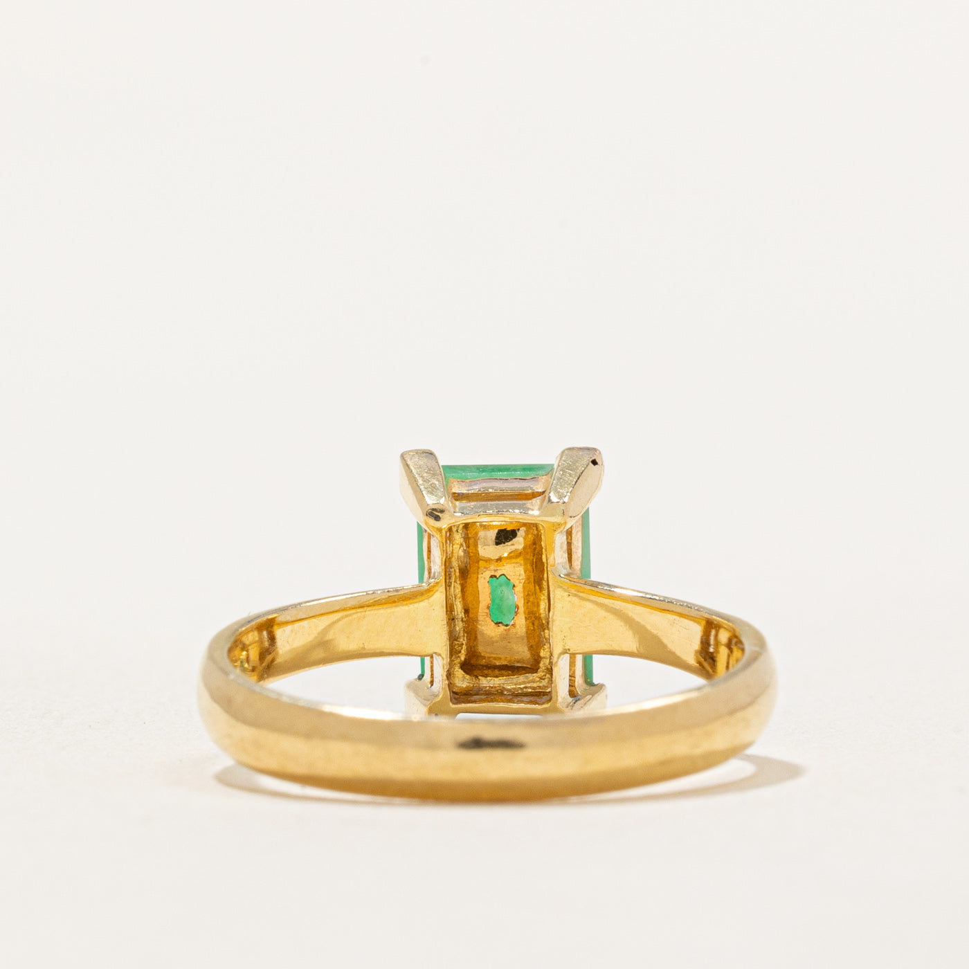 1.30ct Natural Jade Solitaire Ring for Women - Size 5.25 | Elegant Green Gemstone Jewelry | Perfect for Weddings, Anniversaries & Special Occasions